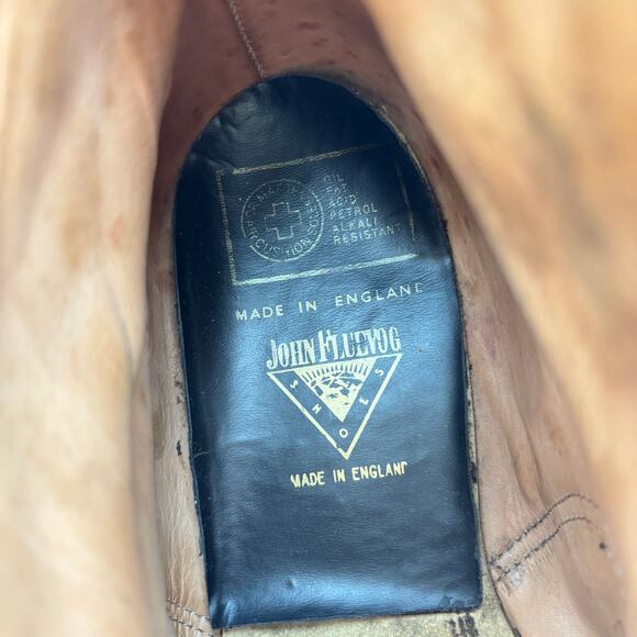 VTG John Fluevog x Dr. Doc Martens Colorblock Boots Men's 8 Made in England Rare - Picture 11 of 14